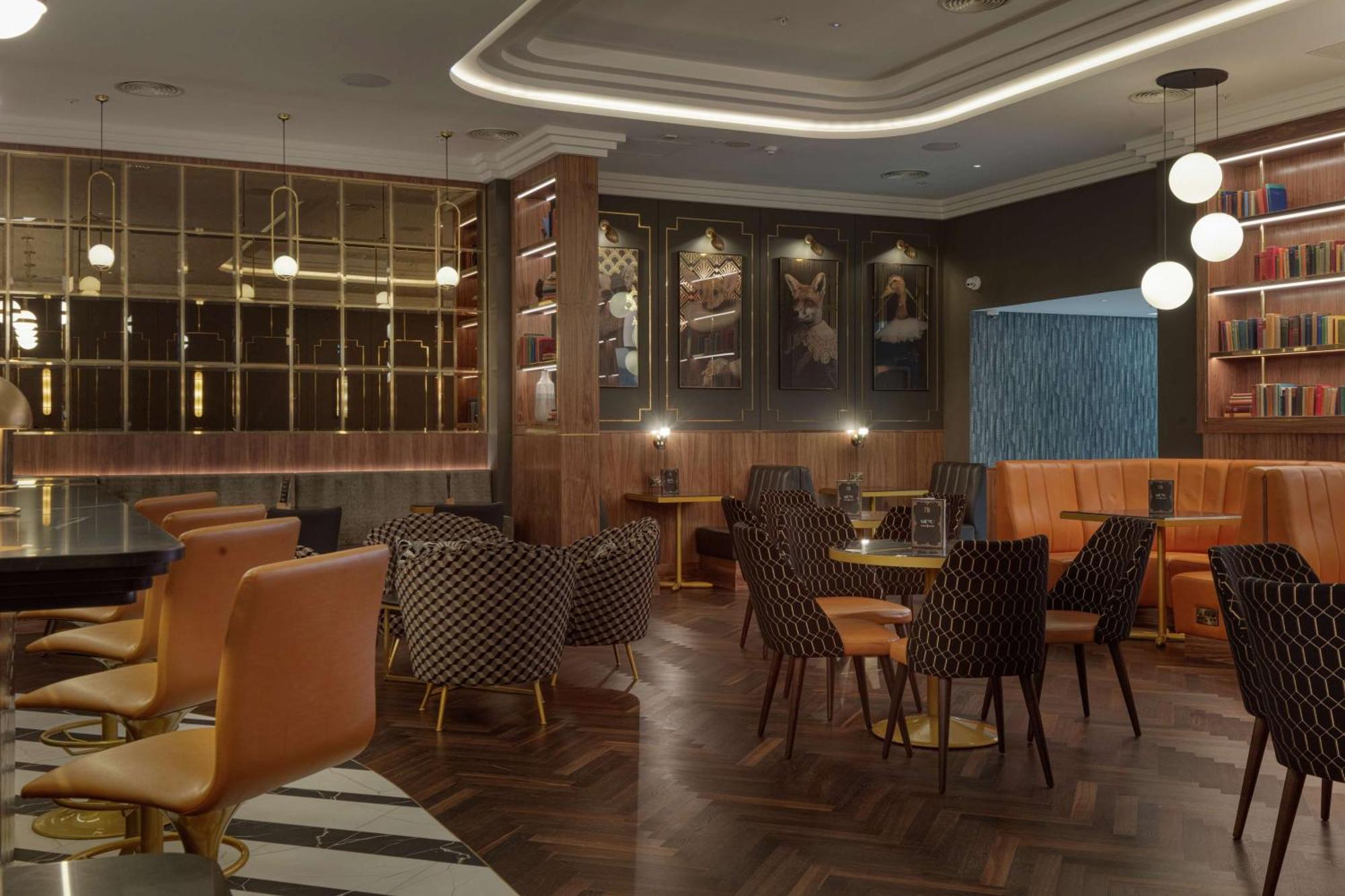 Hilton Belfast Hotel Екстериор снимка The interior of the restaurant